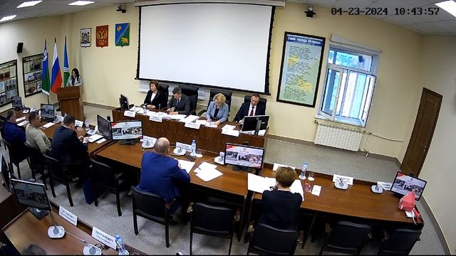 Тридцать третье заседание думы г.Югорска седьмого созыва 23.04.2024г. смотреть онлайн