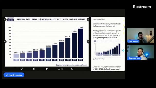 How Does Palantir Reach a TRILLION Dollar Valuation? (no clickbait) смотреть онлайн