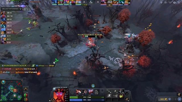 How to Queen of Pain mid vs Puck (feat. SumaiL-) | First 10 minutes смотреть онлайн