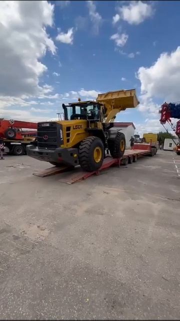 Отгрузка фронтального погрузчика LGCE (SDLG) L968H смотреть онлайн