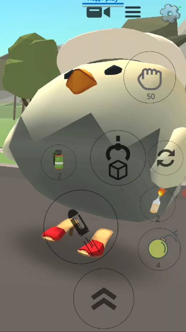 Башня с паркуром для сестры в чикен ган 2 часть и камуфляжные прятки