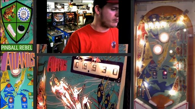 Gottlieb Atlantis Pinball смотреть онлайн