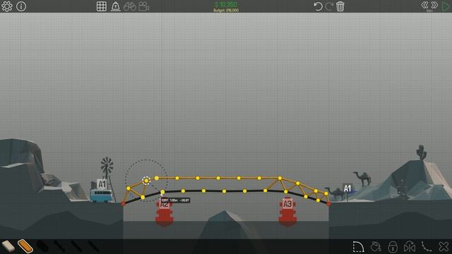 Poly Bridge 2-10: Double Overpass смотреть онлайн
