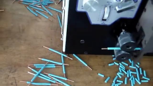 BV wire stripping cutting machine SWT508 JE2 смотреть онлайн