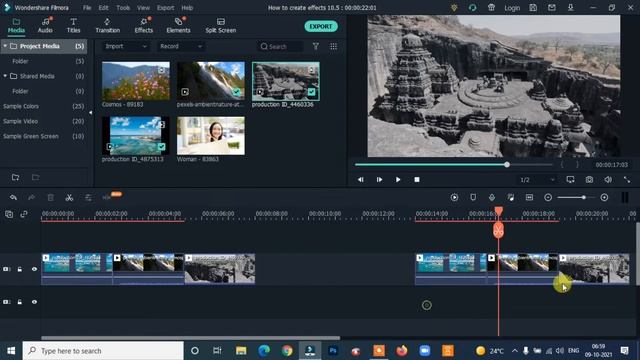 How To Create Filmora Effects - Isolation Effect in Filmora 10 - Filmora Zoom Transition смотреть онлайн
