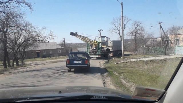 перевозка Драглайна на ставок. смотреть онлайн