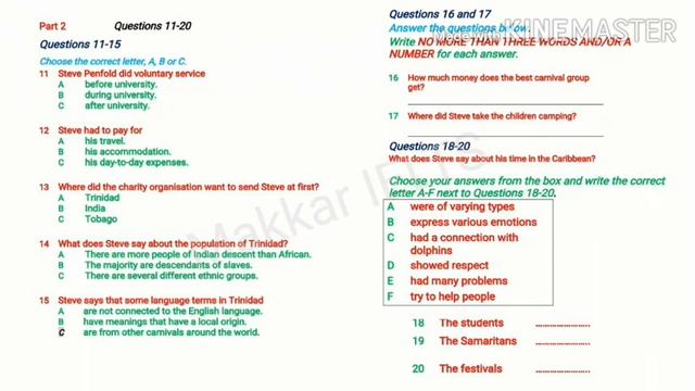 Cambridge Real Exam IELTS Listening Test 2020 With Answers | 27 MARCH 2020 |IELTS WALA смотреть онлайн