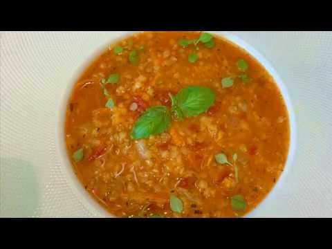 Чечевичный суп с томатами смотреть онлайн