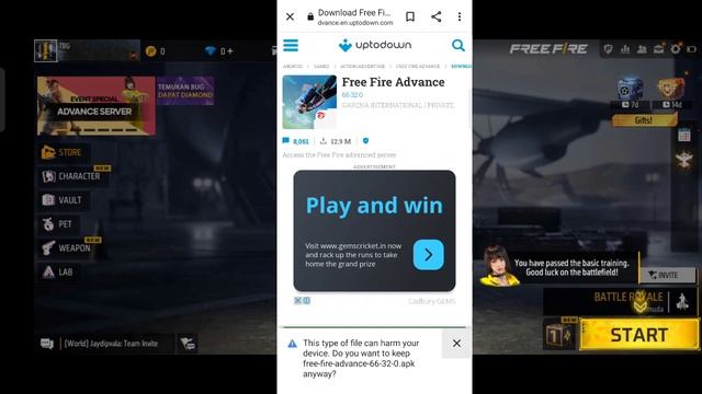 FF advance server | how to Download OB41 advanced server | free fire advance server kaise open kare смотреть онлайн