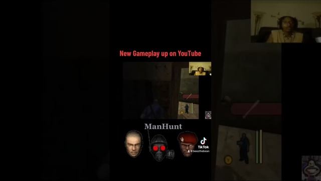 STEALTH GAME GONE WRONG #gaming #manhunt #gameplay #funnymoments смотреть онлайн
