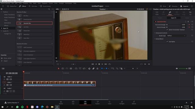 How to Blur footage in DaVinci Resolve and Animate it (Simplest Method) | DaVinci Resolve 18 смотреть онлайн