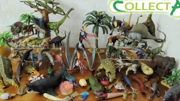Моя коллекция динозавров Collecta #jurassicworld