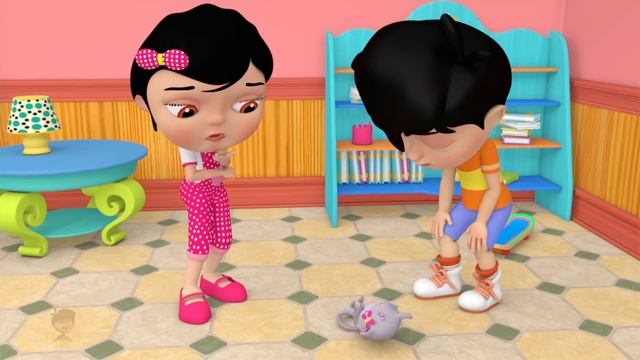 Upar Pankha Chalta Hai, ऊपर पंखा चलता है + More Rhyme In Hindi for Kids смотреть онлайн