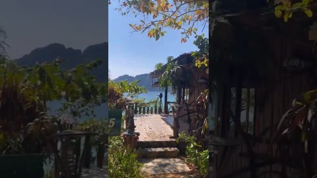 Koh Phi Phi | Longtail boat to Viking Nature resort смотреть онлайн