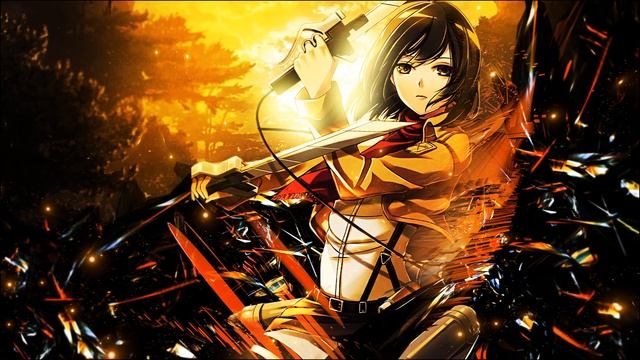 Shinzou wo Sasageyo - Attack on Titan OP 【 Nightcore Remix 】 смотреть онлайн