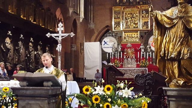 Wrocław, Archikatedra, Ewangelia, 24.07.2016 / Cathedral In Wroclaw / Kathedrale In Breslau