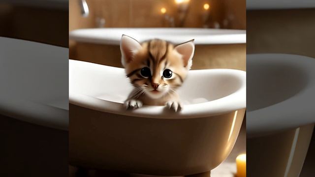 Милый котенок #мультфильм