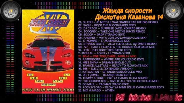Музыка жажда скорости, дискотека Казанова 14 , 90s смотреть онлайн