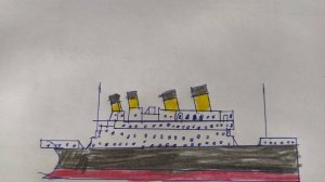 Как нарисовать Титаник