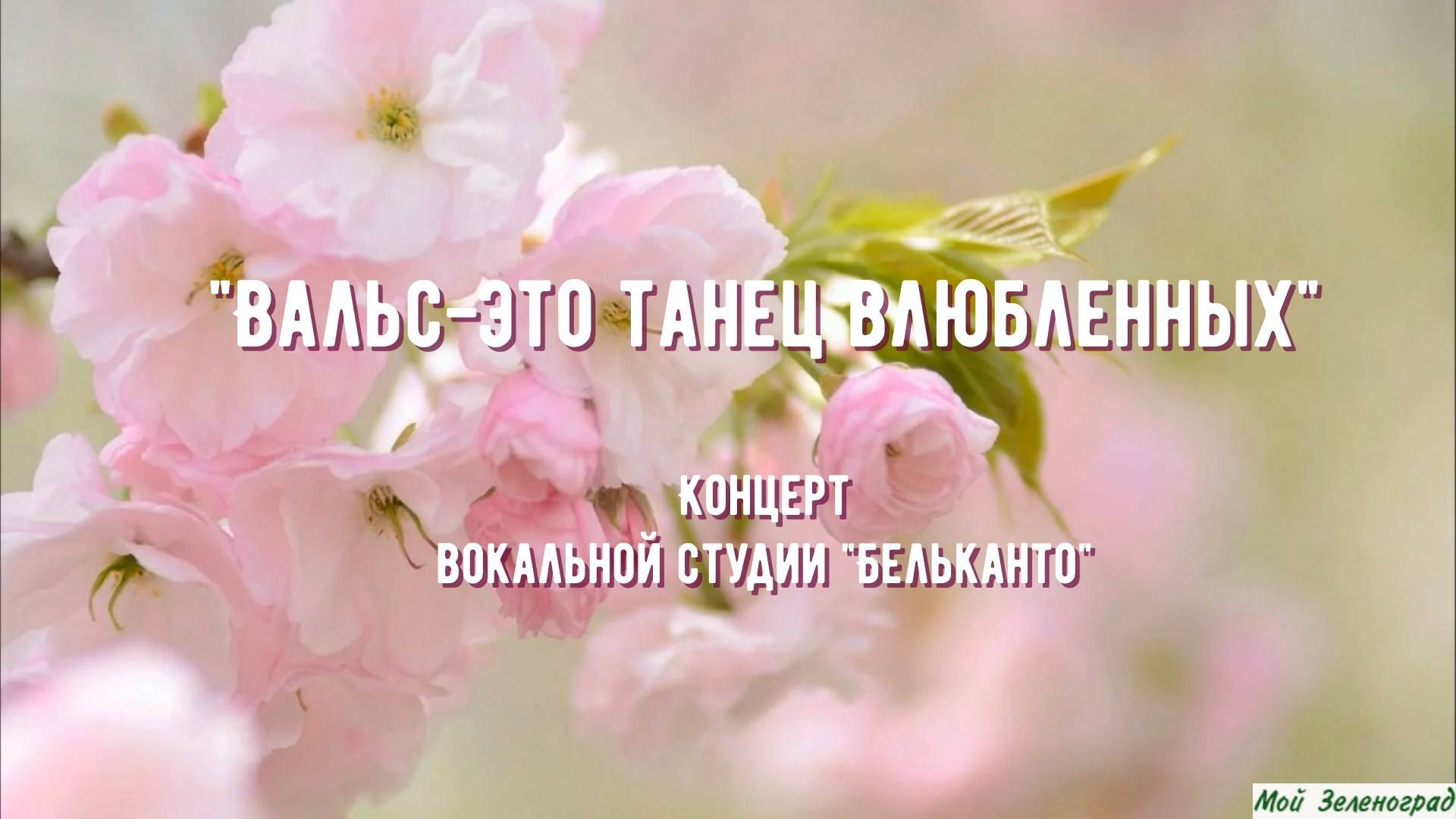 «Вальс - это танец влюбленных». Концерт вокальной студии «Бельканто» смотреть онлайн