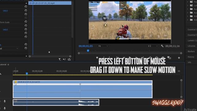 #TUTORIAL SUPER SMOOTH SLOW MOTION PUBG MOBILE MONTAGE TUTORIAL | Adobe Premiere Pro #5 смотреть онлайн