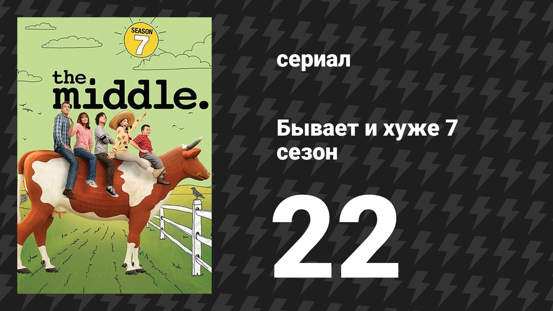 Бывает и хуже 7 сезон 22 серия «Не День матери» (сериал, 2009-2018)