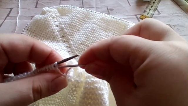 Мк кофточка для девочки спицами. смотреть онлайн