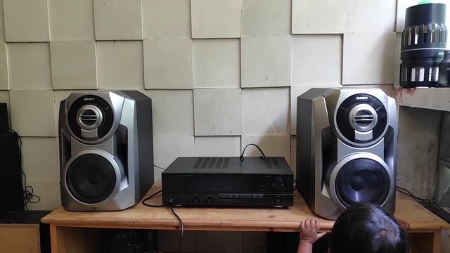 Tes Pasif Sony SS-VX55 (Ampli Sansui AUX117) смотреть онлайн