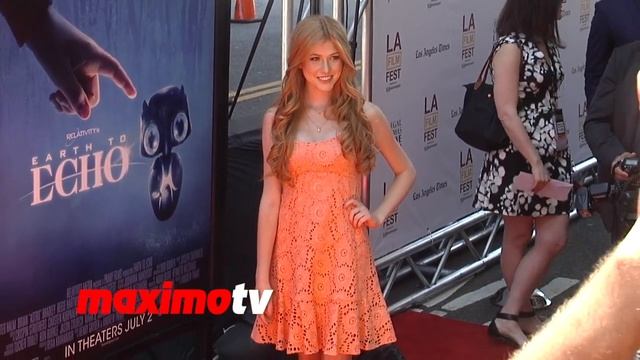 Katherine McNamara | "Earth to Echo" World Premiere | 2014 LA Film Fest смотреть онлайн