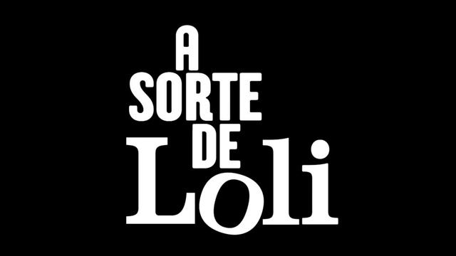 Logo novela "A Sorte De Loli" com Silvia Navarro em PNG смотреть онлайн