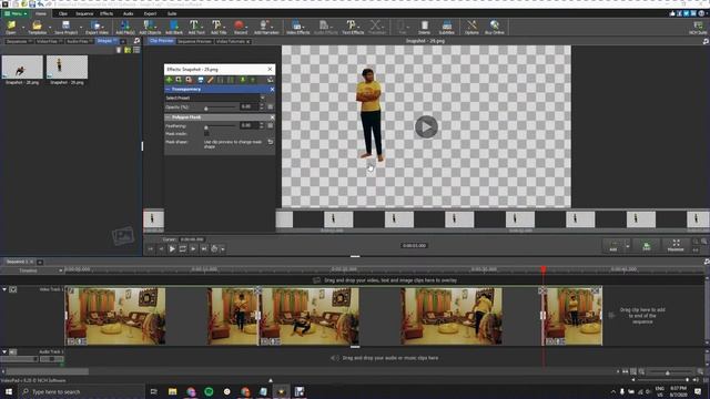 Masking in Videopad | How to clone in video #videoediting #masking #videopad #video #trending смотреть онлайн