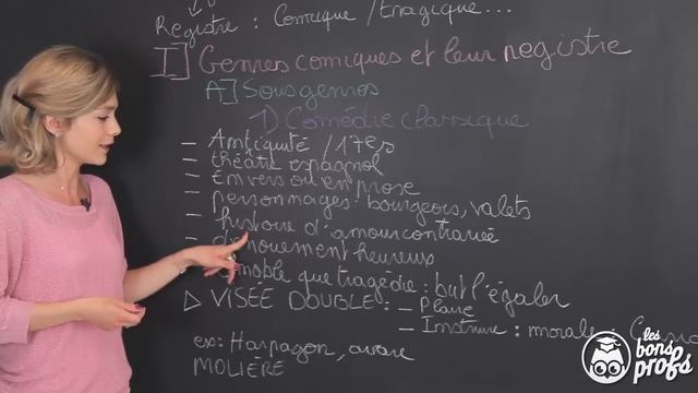 La Comédie Classique - Français Première - Les Bons Profs