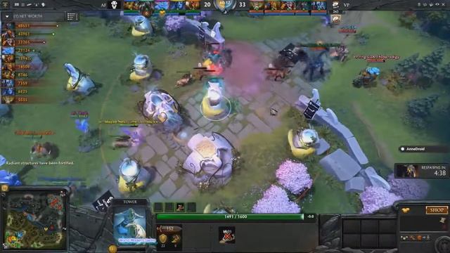 EPIC 93min Dota 2 AF vs VP The International 6 EU qualifier смотреть онлайн