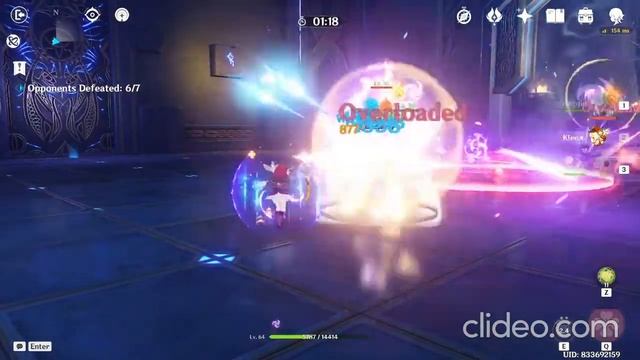 KLEE FIGHTS WITH SLIME AND ELECTRO LOLI