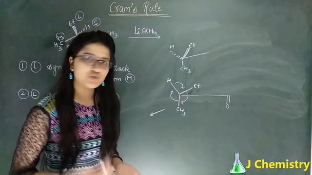 Cram's rule in stereochemistry|Asymmetric synthesis|cram's rule PDF |organic chemistry in Hindi смотреть онлайн