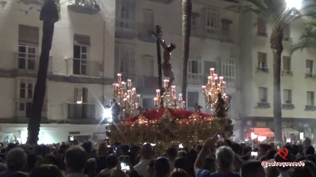 Entrada en la Catedral del Cristo de La Palma con la Vera Cruz de Utrera - Magna Cádiz 2022