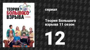 Теория Большого взрыва 11 сезон 12 серия «Брачная метрика» (сериал, 2007-2019)
