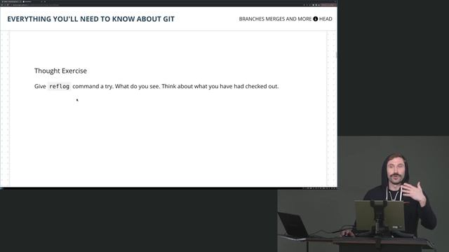 12. HEAD & reflog смотреть онлайн