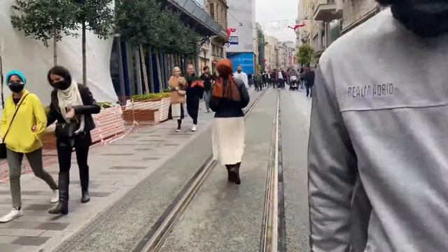 Walk in Istiklal Street | istanbul Vlog | Travel istanbul | Istanbul November 2021 | смотреть онлайн