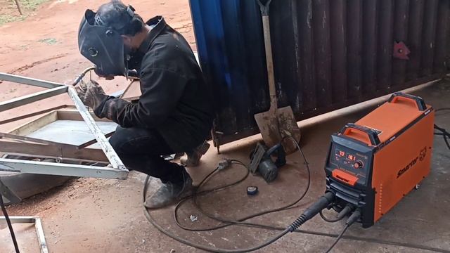 E muito fácil soldar Metalon parede fina com a Mig250DM da SMARTER смотреть онлайн