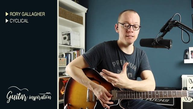 Blues Guitar Solo #2 in E _ incl. Backing Track & Guitar Tabs (Gibson ES 335) смотреть онлайн