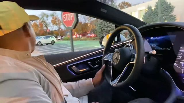 New Mercedes-Benz EQ 450 electric ⚡️ test drive смотреть онлайн