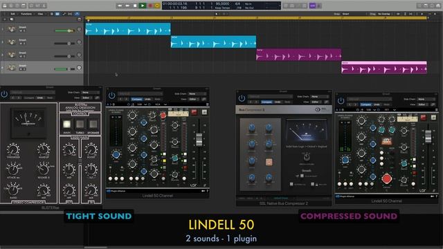 From TIGHT to COMPRESSED sound with a single plugin! смотреть онлайн