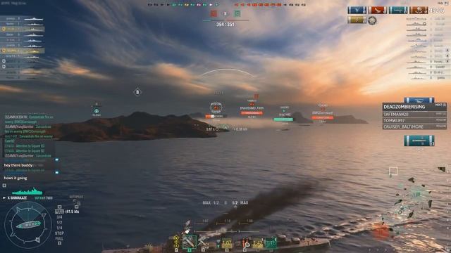 WoWS 0.6.1.1 - Shimakaze Fun V смотреть онлайн