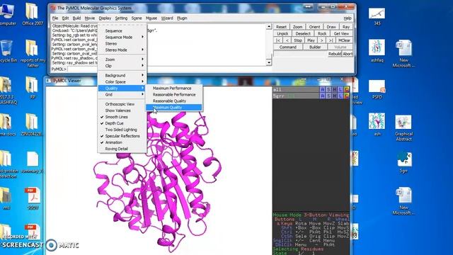 How to generate publication quality figures using PyMol смотреть онлайн