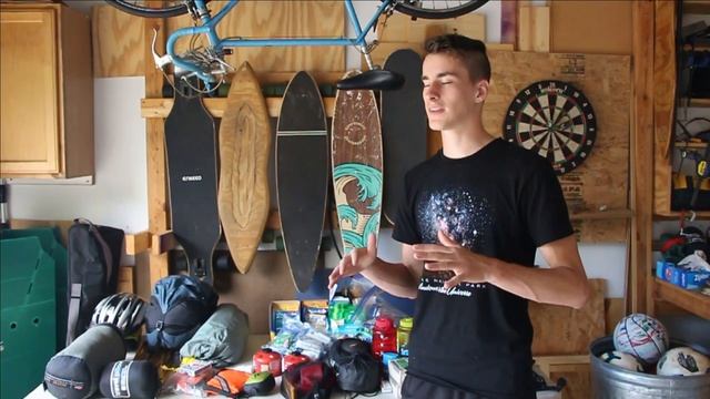 My Camping Gear for Bike Touring : Planning & Packing : Bike Touring Kalamazoo to Mackinac Michigan смотреть онлайн