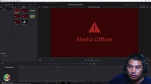Media Offline in DaVinci Resolve