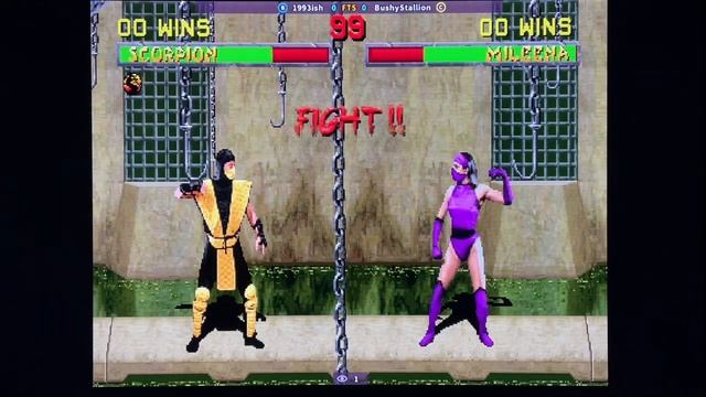 Mortal Kombat On Fightcade And Arcade1up, At 44 Will I Ever Get Better?