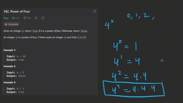 Leetcode 342: Power of Four (RU) смотреть онлайн
