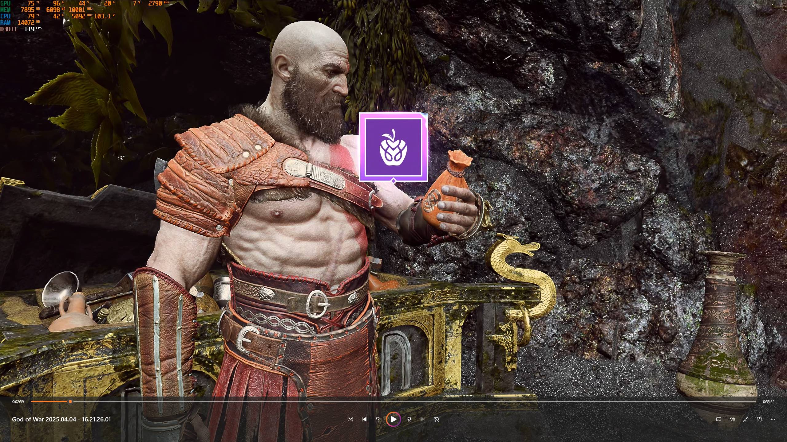 год оф вар 4 (максимальная сложность) 120фпс ультра